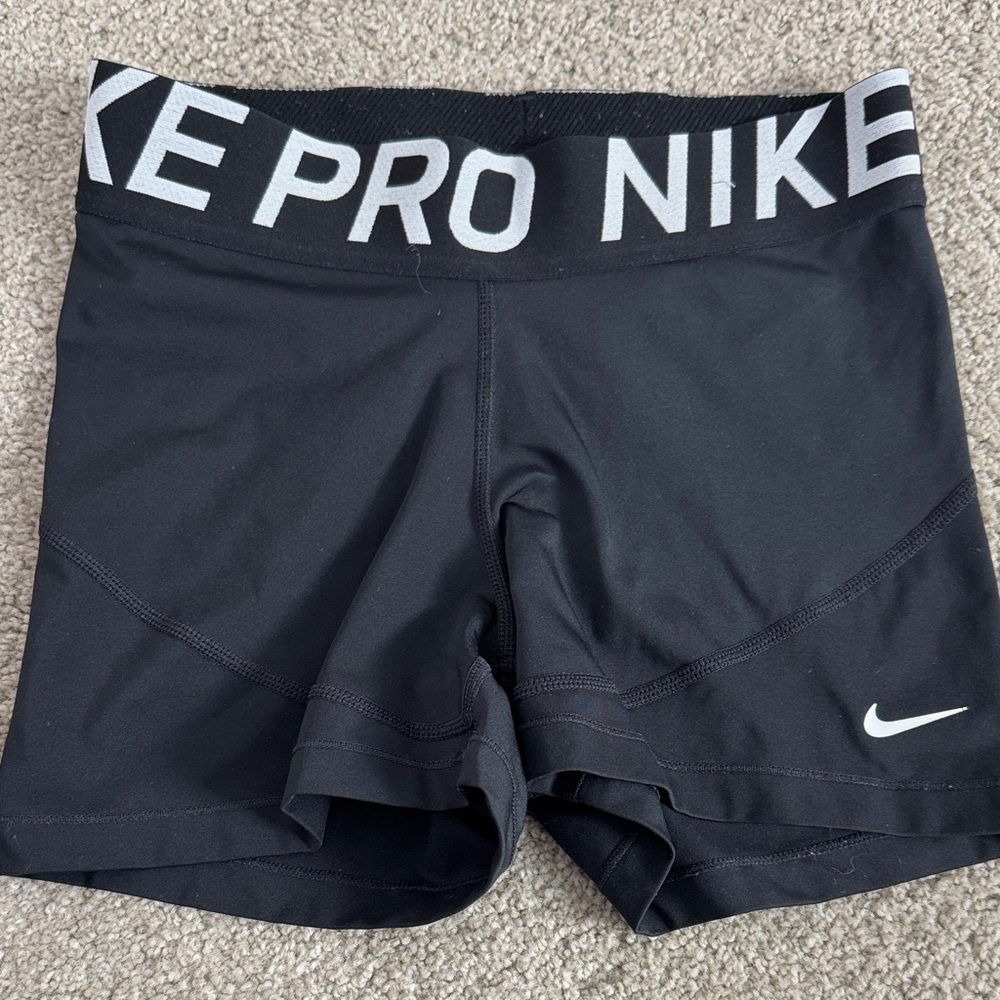 Nike Women's Black Athletic Shorts